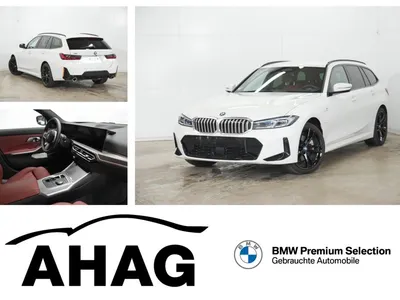 BMW BMW 330e e Touring Aut. M-Sport, UPE 82T€ AHK, Harman Kardon, Lenkradheiz., elektr. Sitze im Auto Abo von LeasingTime