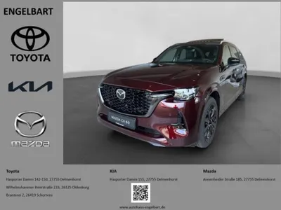 Mazda Mazda CX-80 Homura Plus AWD 3.3 e-SKYACTIV-D 254 M-Hybrid EU6e HUD El. Panodach Leder Memory Sitze im Leasing von LeasingMarkt.de