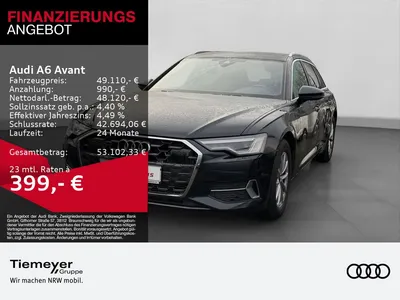 Audi Audi A6 Avant 45 TFSI Q ADVANCED PANO AHK MATRIX MEMO im Auto Abo von Null-Leasing