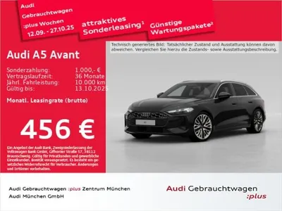 Audi Audi A5 Avant TFSI S tronic S line StdHzg/B&O/AHK/20"Zoll im Auto Abo von LeasingMarkt.de