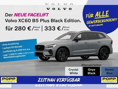 Volvo Volvo XC60 B5 AWD Plus | FACELIFT | Black Edition im Auto Abo von LeasingMarkt.de