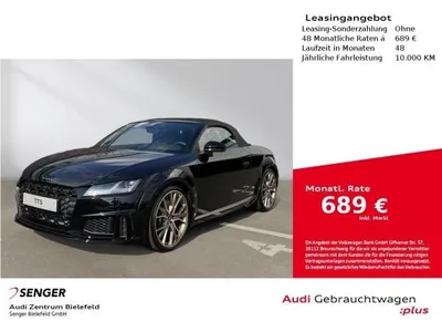 Audi Audi TTS Roadster 2.0 TFSI quattro Navi Leder B&O im Auto Abo von LeasingMarkt.de