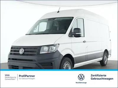 VW Volkswagen Crafter Kasten Mittel Neues Modell RearView Navi im Auto Abo von LeasingMarkt.de