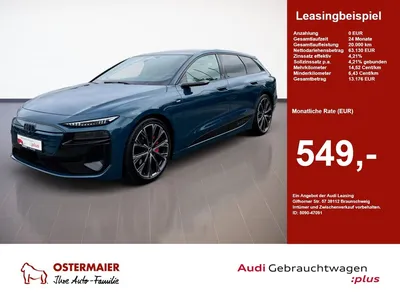 Audi Audi A6 Avant e-tron S-LINE EDITION ONE BLUE PERFORMA im Leasing von Null-Leasing