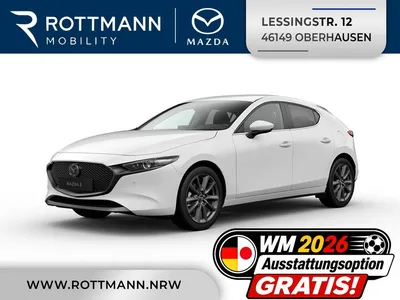 Mazda Mazda 3 2.5 eSKYACTIV G 140ps Aut. EXCLUSIVE-Line im Leasing von Null-Leasing