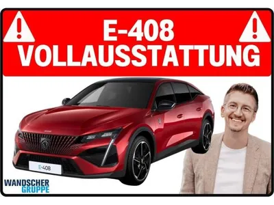 Peugeot Peugeot 408 Elektro 210 GT VOLLAUSSTATTUNG 💙 BESTELLFAHRZEUG 💙 im Auto Abo von LeasingMarkt.de