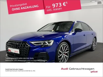Audi Audi S8 4.0 TFSI qu. tiptr. MATRIX NAV PAN B&O LEDER im Leasing von Null-Leasing