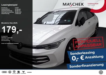VW Volkswagen Golf Goal 1.5 eTSI Sonderleasing AHK Navi IQLigh im Leasing von Null-Leasing