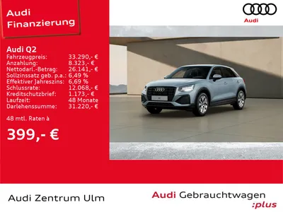 Audi AUDI Q2 advanced 35 TDI S tronic NAV+ R-KAM E-KLAPPE im Auto Abo von Null-Leasing
