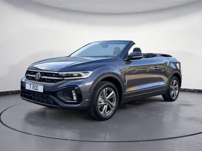 VW Volkswagen T-Roc CABRIO // R-Line // 150PS DSG / IQ.Drive / KeylessAccess / Winterräder // ⭐ im Auto Abo von LeasingTime