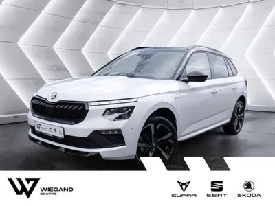 Skoda Skoda Kamiq 1.5 TSI Monte Carlo - ACC PANO MATRIX-LED *SN304* im Auto Abo von LeasingMarkt.de