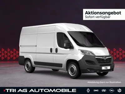 Opel Opel Movano Cargo 3,5t L2H2 Techno-Plus-Paket Cargo-Paket Handsfree & Central Glovebox Paket Verstärkte Federung im Auto Abo von LeasingMarkt.de