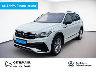 VW Volkswagen Tiguan Allspace R-LINE BLACK 2.0TSI NP79T.7S.5JG MATRIX.SDHZG.AHK.PANO.360°.HARMAN. im Auto Abo von LeasingMarkt.de