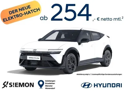 Hyundai Hyundai IONIQ 3 N-Line 61 kWh 135 PS Automatik Besteller im Leasing von Null-Leasing
