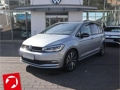 VW Volkswagen Touran Highline 1,5 TSI (150 PS) OPF DSG* 7-SITZER*AHK*BLACKSTYLE*TOP*STDHZG*GEWERBE im Auto Abo von LeasingMarkt.de