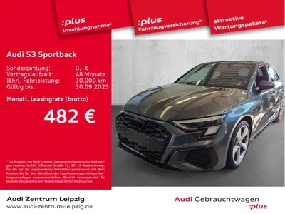 Audi Audi S3 Sportback TFSI qu. *Matrix*HuD*Business*B&O* im Auto Abo von LeasingMarkt.de