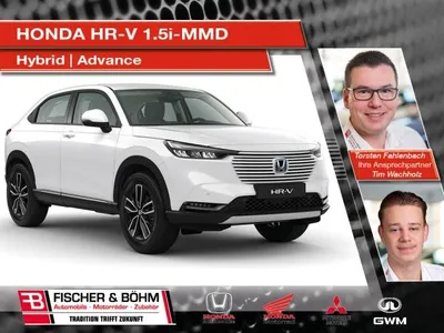 Honda Honda HR-V e:HEV Advance / elektr. Heckklappe im Auto Abo von LeasingMarkt.de