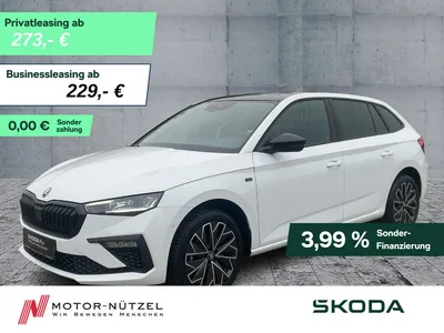 Skoda Skoda Scala 1.5 TSI DSG TOUR MATRIX+NAVI+AHK+PANO+ACC im Leasing von Null-Leasing