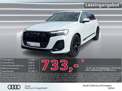 Audi Audi Q7 50 TDI qu S line Luft AHK B&O STHZG MATRIX im Leasing von LeasingMarkt.de