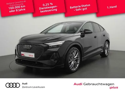 Audi Audi Q4 Sportback S line PANO MATRIX SONOS LEDER AHK im Leasing von Null-Leasing
