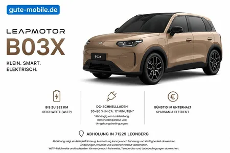 Leapmotor Leapmotor B03x Design Pro Max im Leasing von Null-Leasing