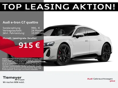 Audi Audi e-tron GT S NP185 PANO LM21 S-SITZEpro B&O im Leasing von Null-Leasing