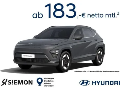 Hyundai Hyundai Kona Elektro Trend ⚡ 48,4kWh ⚡ andere Farben möglich ⚡kurzfristig verfügbar im Auto Abo von LeasingMarkt.de
