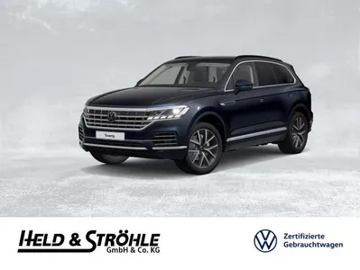 VW Volkswagen Touareg Elegance 3.0 TDI LUFT AHK IQ 360° STDHZG im Auto Abo von LeasingTime