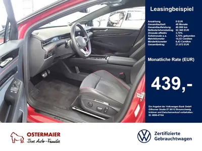 VW Volkswagen ID.7 Tourer GTX 340PS 4M NP.80T AHK.20 .AREA-V.H im Leasing von Null-Leasing
