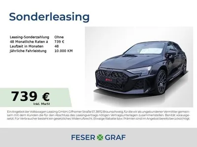 Audi Audi RS3 Sportback S tronic SONOS Matrix Schalensitz. im Auto Abo von LeasingMarkt.de