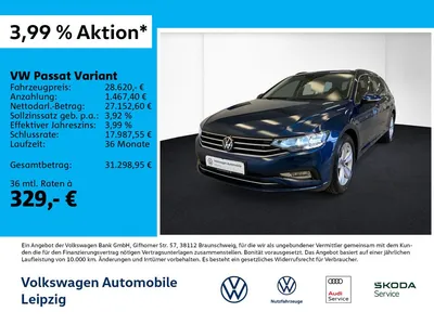 VW Volkswagen Passat Variant 2.0 TDI Business *AHK*ACC*RFK im Auto Abo von Mobile.de