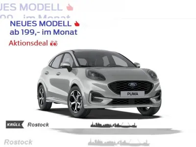 Ford Ford Puma ST-LINE ✨  !!!KRÜLLER!!! im Auto Abo von LeasingMarkt.de