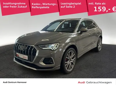 Audi Audi Q3 advanced 40 TDI quattro virtual Sound-System im Leasing von Null-Leasing