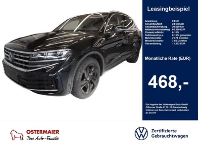 VW Volkswagen Touareg ELEGANCE 3.0TDI 286PS NP.113T ACC.5J-G.A im Leasing von Null-Leasing