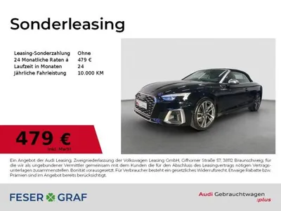 Audi Audi S5 Cabriolet TFSI RFK ACC Navi APP 3-Zone im Leasing von LeasingMarkt.de