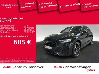 Audi Audi SQ5 3.0 TDI quattro AHK B&O Kamera Luft Matrix im Auto Abo von LeasingMarkt.de