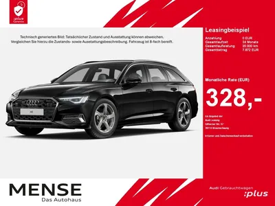 Audi Audi A6 Avant 45 TFSI quattro S tronic advanced AHK im Auto Abo von Null-Leasing