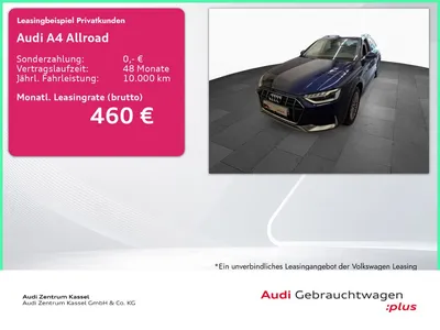 Audi Audi A4 allroad 45 TFSI quattro LED Pano AHK StandHZG im Leasing von Null-Leasing