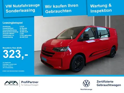 VW Volkswagen T7 Transporter e Kasten Plus Edition 6Sitze*Navi im Leasing von Null-Leasing