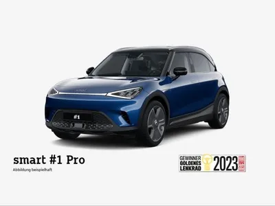 Smart smart #1 Pro ⚡130kW/Pano/Navi/LED/360°/19Zoll/V2L/smart-Pilot im Auto Abo von LeasingMarkt.de