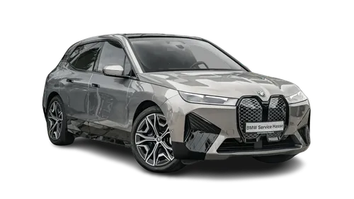 BMW BMW iX xDr 40 M-Sport SkyLounge H/K AHK DrAsProff 360° im Auto Abo von Faaren