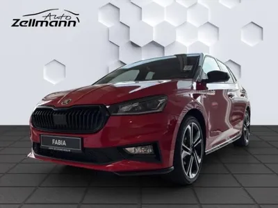 Skoda Skoda Fabia Monte Carlo LED Sperrdiff. ACC Apple CarPlay Android Auto Mehrzonenklima Fahrerprofil im Auto Abo von LeasingTime