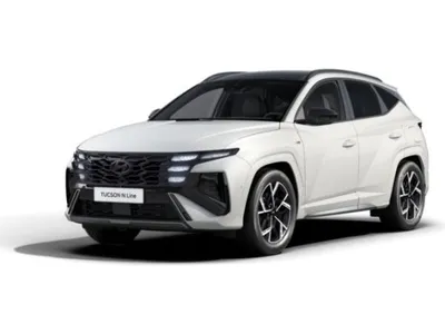 Hyundai Hyundai Tucson FL MJ25 1.6 T-GDI (160 PS) 7-DCT 4WD N Line + Sitz-Paket + Assistenz-Paket + Panoramadach + ECS im Auto Abo von LeasingMarkt.de