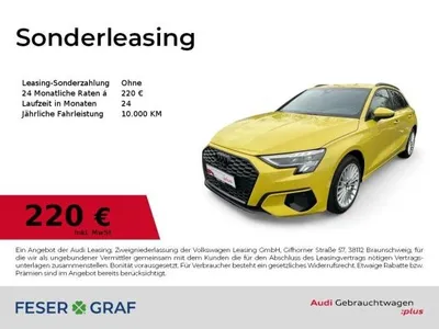 Audi Audi A3 Sportback Advanced 30 TFSI NAVI+/PDC+/AZV/ACC im Auto Abo von LeasingMarkt.de