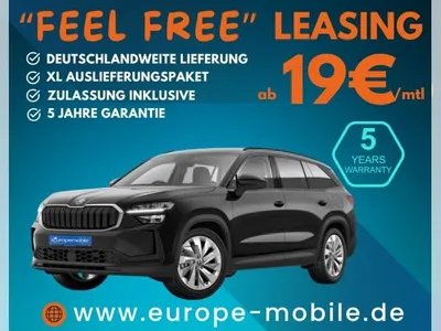 Skoda Skoda Kodiaq SELECTION 2026 2.0 TDI 193 4x4 DSG (UVP 59.310€/KW4/26) 7-SITZE/KOMFORT/AHK/EASY/WINTER/UVM. im Auto Abo von LeasingTime