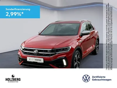 VW Volkswagen T-Roc 2.0 TSI R 4Motion NAVI+ACC+RFK+AKRAPOVIC im Auto Abo von Null-Leasing