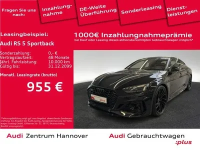Audi Audi RS5 RS 5 Sportback 2.9 TFSI qu. Laser Pano Head-Up B&O im Auto Abo von LeasingMarkt.de
