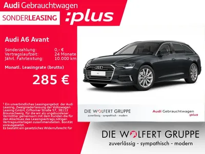 Audi Audi A6 Avant design 45 TFSI S tronic AHK*ACC*KAMERA im Leasing von Null-Leasing