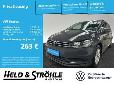 VW Volkswagen Touran Comfortline 1.5 TSI NAVI KAM SHZ E-KLAPPE im Auto Abo von LeasingMarkt.de
