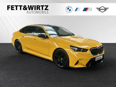 BMW BMW M5 Limousine *Speedgelb*|MDriver'sPackage|B&W|DA im Auto Abo von Null-Leasing